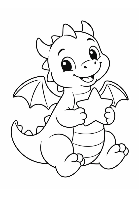 Bebé dragón amistoso