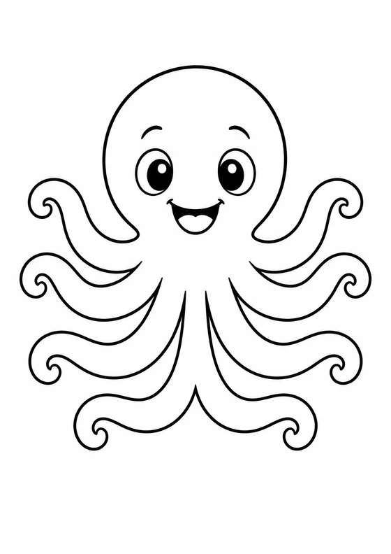 Pulpo feliz