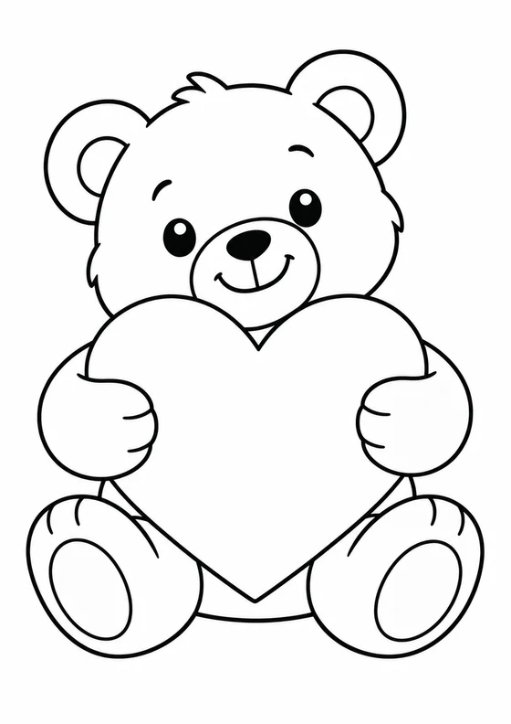 Osito con corazón