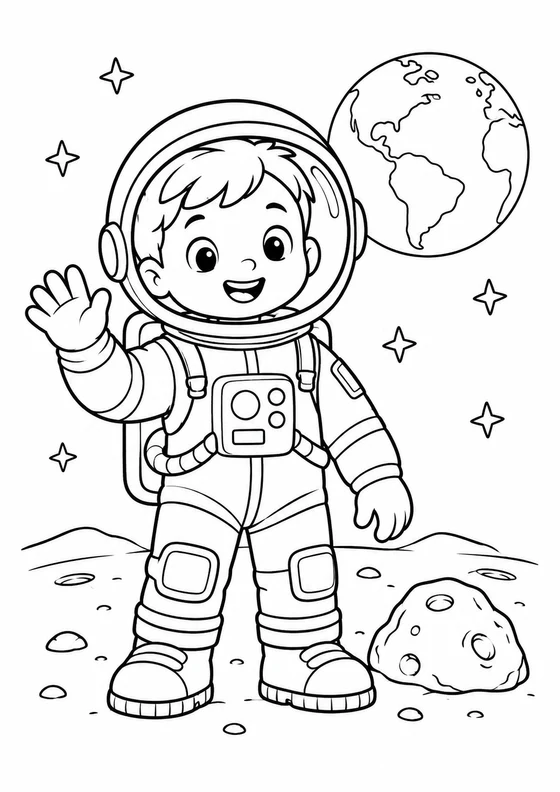 Pequeño astronauta