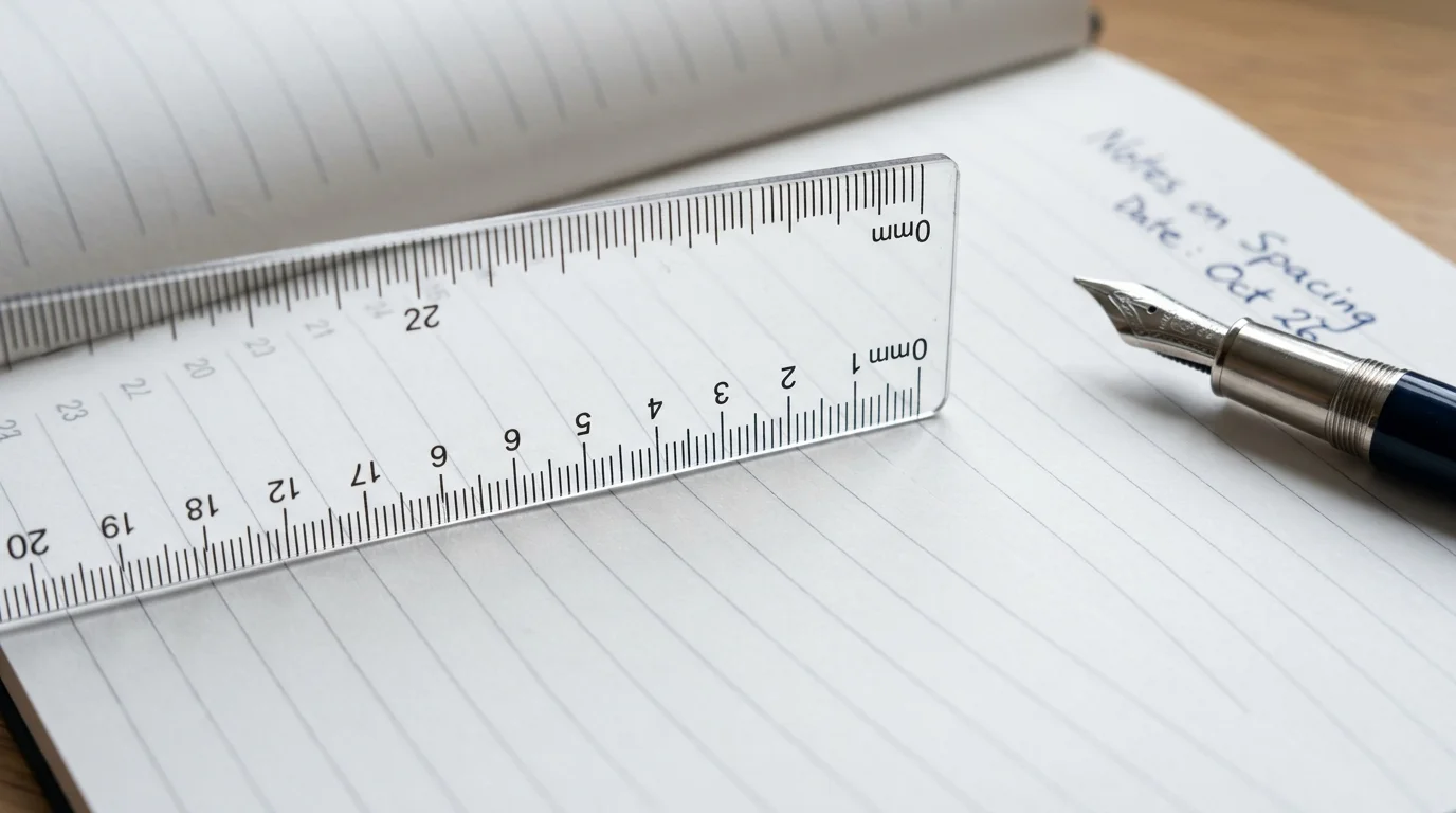 Three sheets of printable lined paper compared side by side: college ruled, wide ruled and narrow ruled